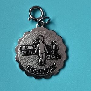 Sarah Coventry Silver Tuesday's Child Necklace